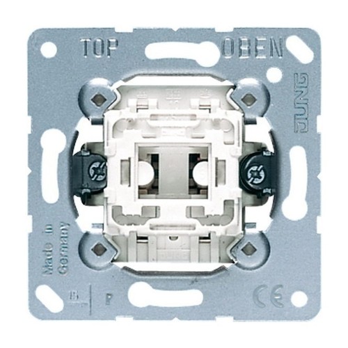 Механизм выключателя 1-клавишного JUNG ECO PROFI, скрытый монтаж