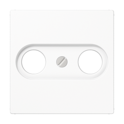 Накладка на розетку телевизионную JUNG А-СЕРИЯ, белый