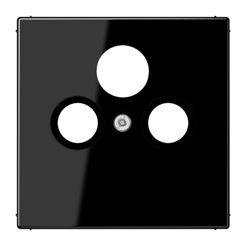 Накладка на розетку телевизионную JUNG LS 990, черный