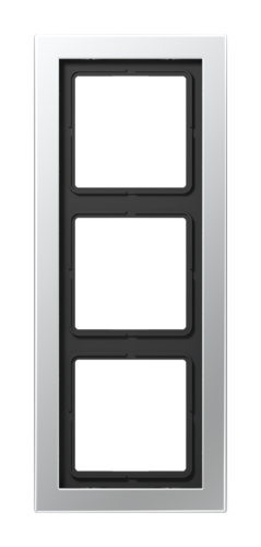 Рамка 3 поста JUNG LS DESIGN, алюминий