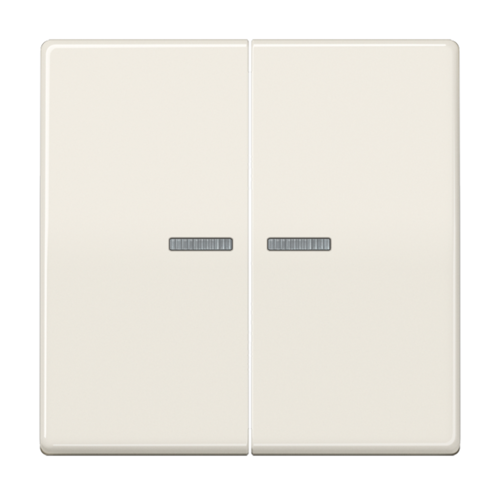 Клавиша двойная с линзами JUNG AS 500, бежевый