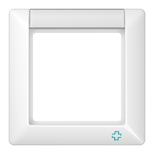 Рамка 1 пост JUNG AS 500, белый