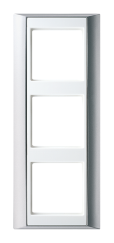 Рамка 3 поста JUNG A 500, алюминий