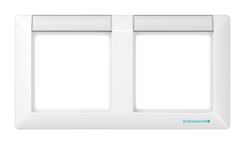 Рамка 2 поста JUNG AS 500, белый