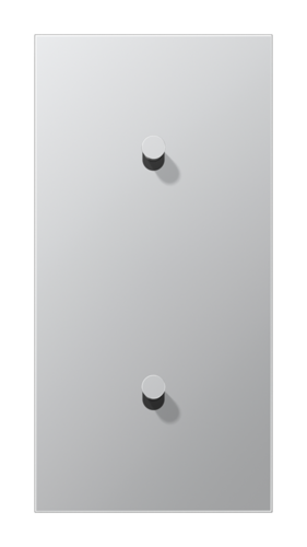 Накладка тумблера JUNG LS1912, алюминий