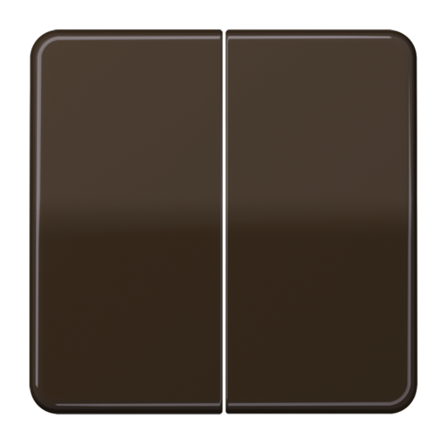 Клавиша двойная JUNG CD 500, коричневый