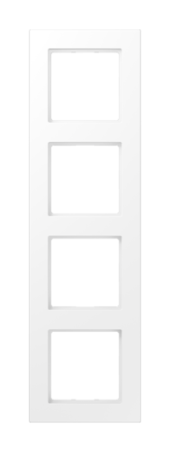 Jung A550 - Рамка 4-ая, цвет Матовый белый