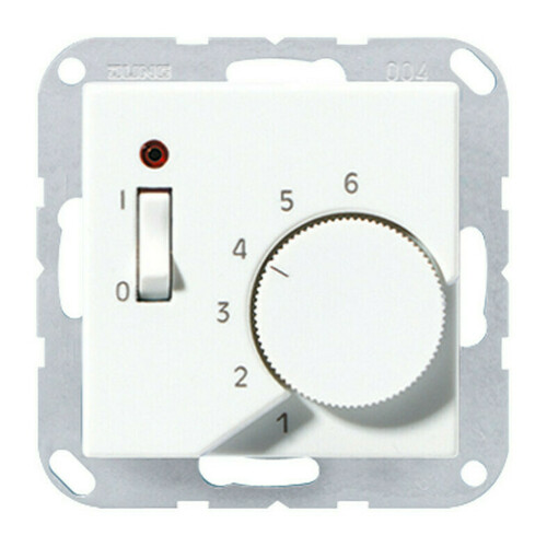 Терморегулятор Jung А-СЕРИЯ, механический, белый, TRA241WW