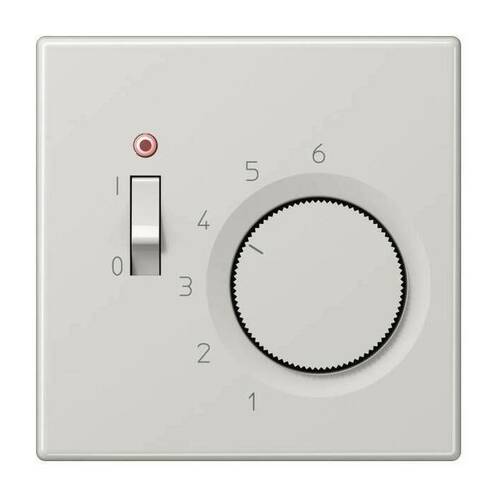 Терморегулятор Jung LS 990, механический, светло-серый, TRLS241LG