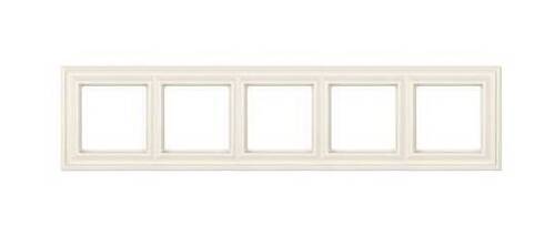 Рамка 5 постов JUNG ECOPROFI DECO, бежевый