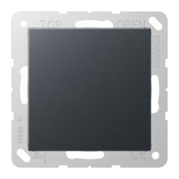 Заглушка JUNG А-СЕРИЯ, антрацит матовый