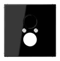 Накладка на аудиорозетку JUNG LS 990, черный