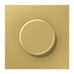 Накладка на светорегулятор JUNG LS METAL, латунь