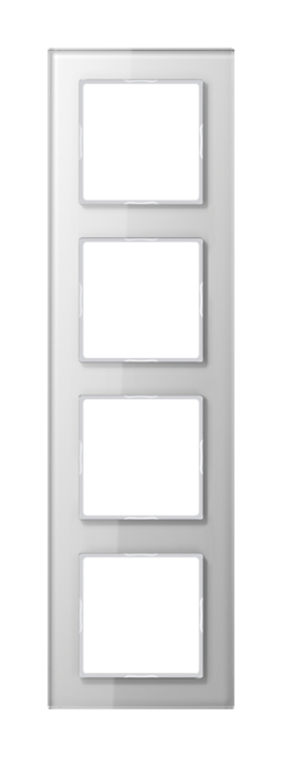 Рамка 4 поста JUNG A CREATION, белый