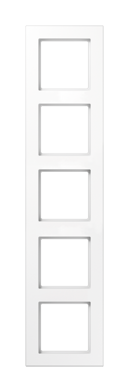 Рамка 5 постов JUNG A CREATION, белый