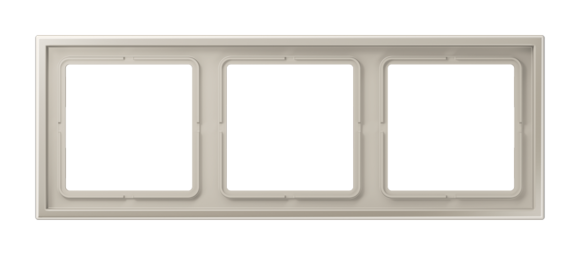 Рамка 3 поста JUNG LS ZERO, стальной