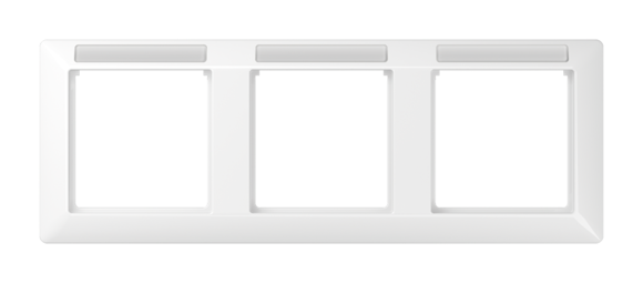 Рамка 3 поста JUNG AS 500, горизонтальная, белый