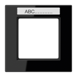 Рамка 1 пост JUNG A CREATION, черный