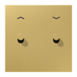 Накладка тумблера JUNG LS1912, латунь