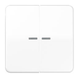 Клавиша двойная JUNG CD 500, белый