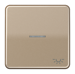 Клавиша JUNG CD 500, золотая бронза