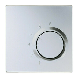 Терморегулятор Jung LS METAL, механический, алюминий, TRAL246