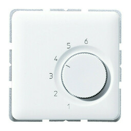 Терморегулятор Jung, механический, белый, TRCD236WW